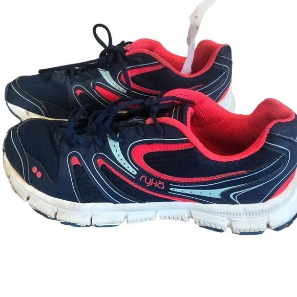 Ryka Shoes - Ryka Sneakers Blue and Pink Size 8 1/2